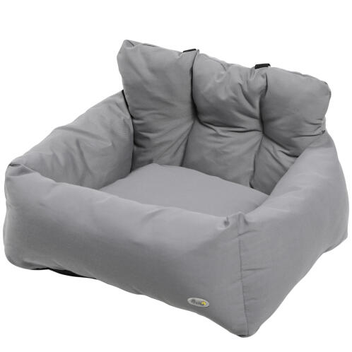 PawHut D00-145 Κάθισμα Αυτοκινήτου Σκούρο Γκρι