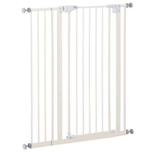 PawHut D06-095 Dog Gate 86x104,1cm Λευκό