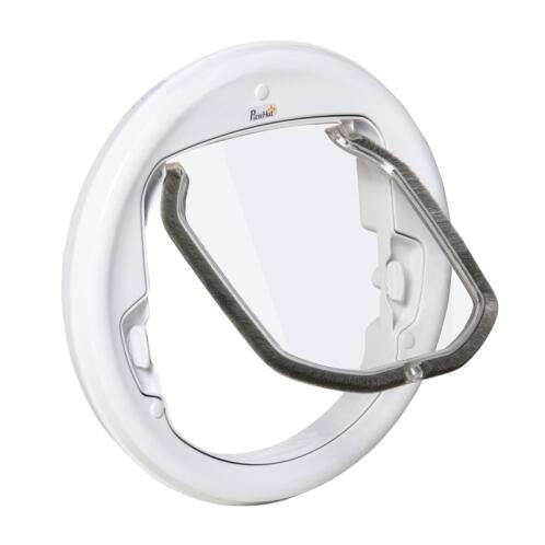 Πόρτα Γάτας με 4 Λειτουργίες Κλειδώματος 30 x 4 cm PawHut D06-108