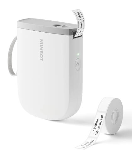 NIIMBOT smart θερμικός εκτυπωτής ετικετών D11-H 300dpi Bluetooth λευκός
