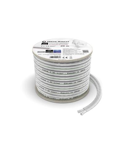 OEHLBACH Silverline SP-15 Καλώδιο Ηχείων 2 x 1,5 mm² 20m