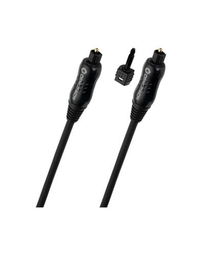 Oehlbach Opto Star Black Καλώδιο Ήχου Οπτικής Ίνας με Αντάπτορα TOSLINK 3.5m 6m Μαύρο