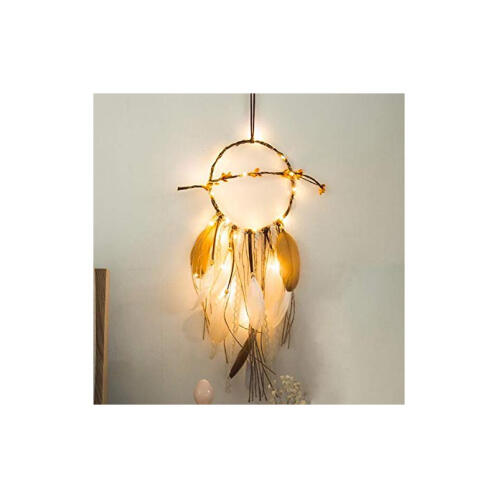 SPM Ονειροπαγίδα με LED Φωτισμό Χρώματος Καφέ DB4139