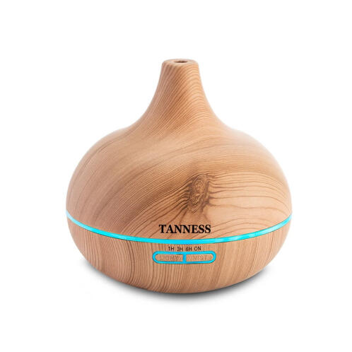 Tanness Ηλεκτρικός Διαχυτής Αρώματος και Υγραντήρας 300 ml Χρώματος Καφέ Ανοιχτό DB5939