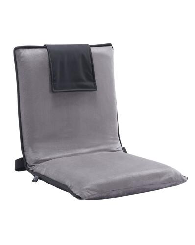 Πτυσσόμενη Πολυθρόνα Δαπέδου με Στήριξη Πλάτης και 6 Θέσεις Ρύθμισης 46,5 x 53 x 52 cm Γκρι DBYQBKWFS000DD52CV0 Vevor