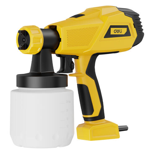 DELI ηλεκτρικό πιστόλι βαφής DC090 με δοχείο 800ml 450W