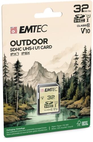 P/C EMTEC SD 32GB UHS-I U1 V10 OUTDOOR