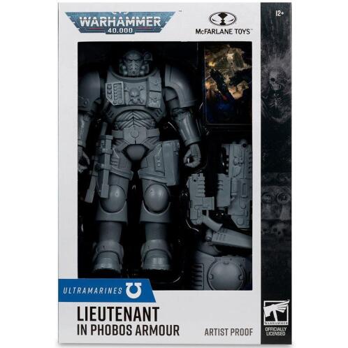 FIG MCFARLANE WARHAMMER 40K ASSAULT INTERCESSOR SERGEANT ULTRAMARINES 18CM