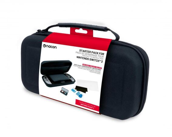NSW2 NACON POUCH AND PROTECTION PACK BLACK FOR NINTENDO SWITCH 2