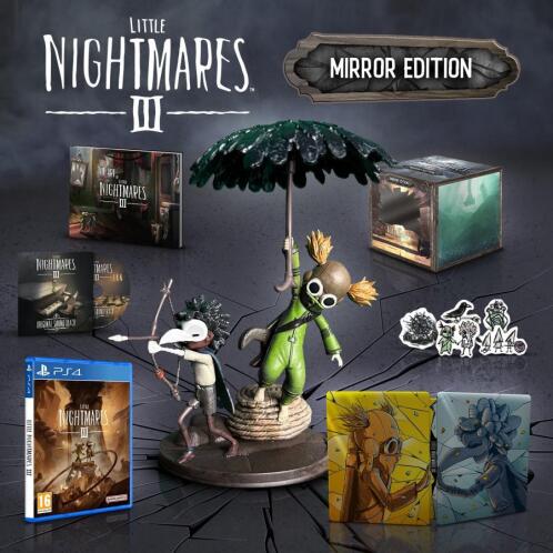 PS4 Game Little Nightmares III Mirror Edition