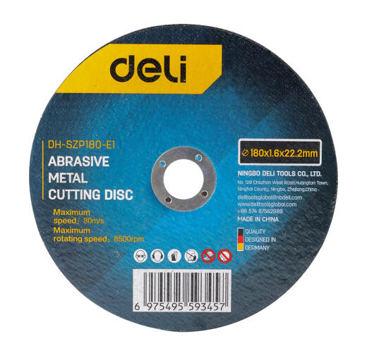 Deli DH-SZP180-E1 Δίσκος Κοπής Μετάλλου 180mm 8500rpm