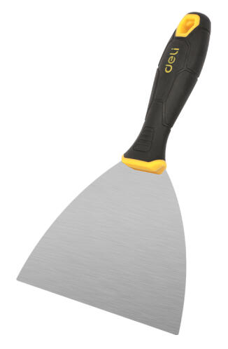 DELI σπάτουλα DL-HD6 με αντιολισθητική λαβή ανοξείδωτο ατσάλι 148mm