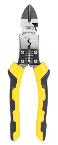 DELI πλαγιοκόφτης/απογυμνωτής καλωδίων DL102008 1.0~2.6mm 200mm