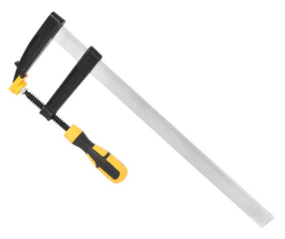 DELI σφιγκτήρας τύπου F DL110525 με μέγιστο άνοιγμα 250mm μαύρος