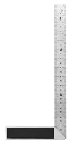 DELI μεταλλικός γωνιακός χάρακας DL302300 300mm