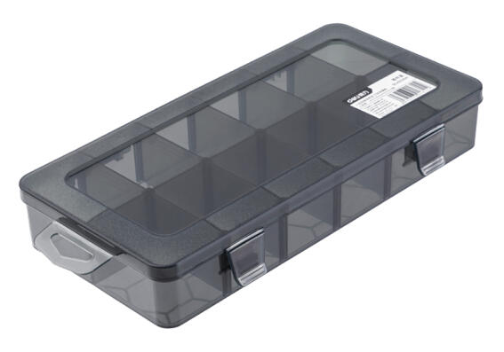 DELI ταμπακιέρα DL432304 12 θέσεων 26x13.5x4.4cm πλαστική μαύρη