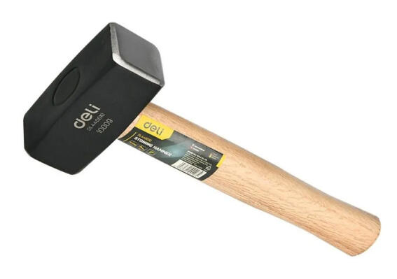 DELI βαριοπούλα DL448010 με ξύλινη λαβή 1000gr 270mm