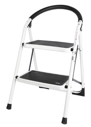 DELI σκάλα σιδήρου DL509012 με 2 σκαλοπάτια 46cm 150kg