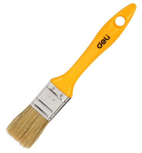 DELI πινέλο βαφής DL509133 με φυσικές τρίχες πλαστική λαβή 30mm