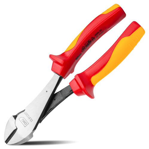 DELI πλαγιοκόφτης ηλεκτρολόγου DL512207 με αντιολισθητικές λαβές VDE 1000V heavy duty 180mm