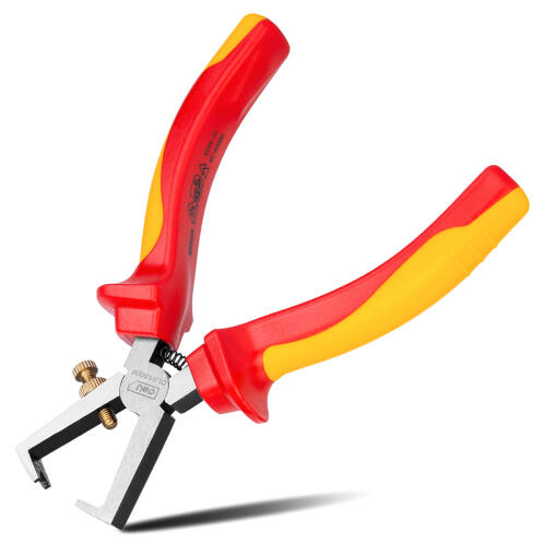 DELI απογυμνωτής καλωδίων ηλεκτρολόγου DL515006 αντιολισθητικές λαβές ρυθμιζόμενος VDE 1000V 160mm