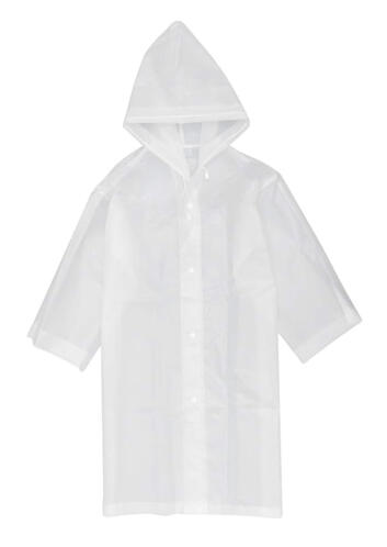 DELI αδιάβροχη καμπαρντίνα DL553011 για παιδιά 52x84cm λευκή