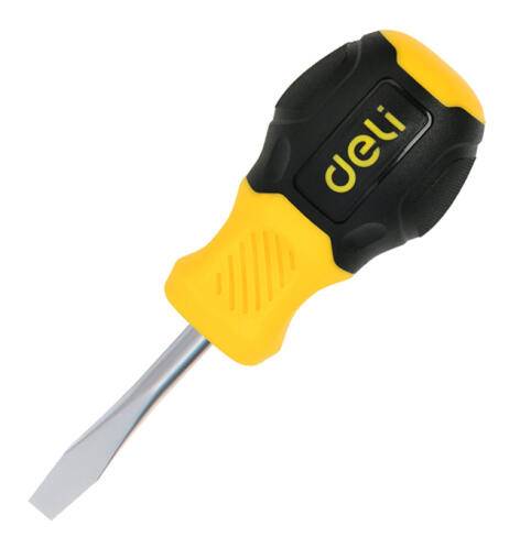 DELI κατσαβίδι ίσιο DL6360381N με αντιολισθητική λαβή μαγνητικό 6x38mm