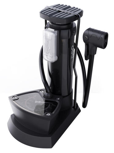 DELI τρόμπα ποδιού DL880003 με μανόμετρο 140PSI μαύρη