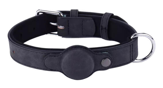 MILI κολάρο με θήκη smart tag MiCollar για σκύλους large μαύρο