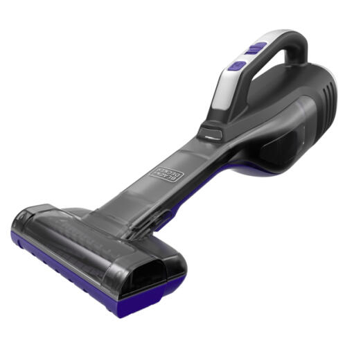 Black+Decker 12V 2.0AH Επαναφορτιζόμενο Σκουπάκι με μπαταρία Λιθίου Dustbuster® shine™ με περιστροφική μπάρα Pet