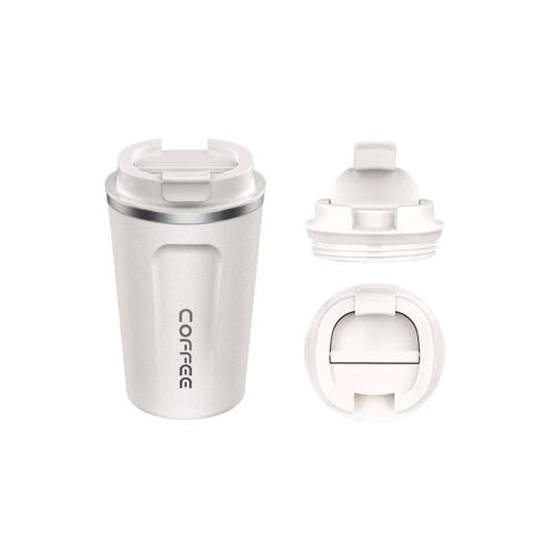 SPM Ποτήρι Θερμός 380 ml Χρώματος Λευκό DYN-5059059078091
