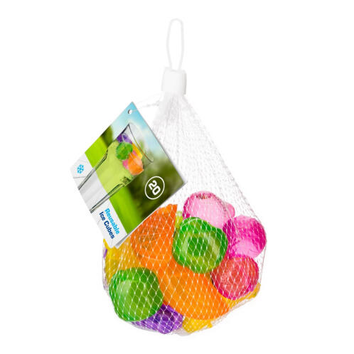 Επαναχρησιμοποιούμενα Παγάκια σε Σχέδιο Φρούτων 20 τμχ SPM DYN-EFGHS027