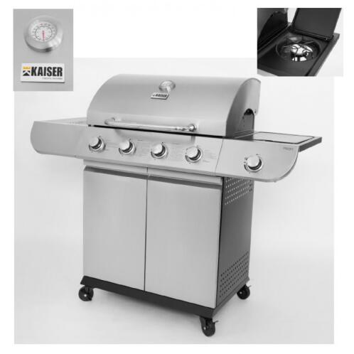 Kaiser Ψησταριά Υγραερίου Profi  με 4+1 Εστίες E20B50B24-SB