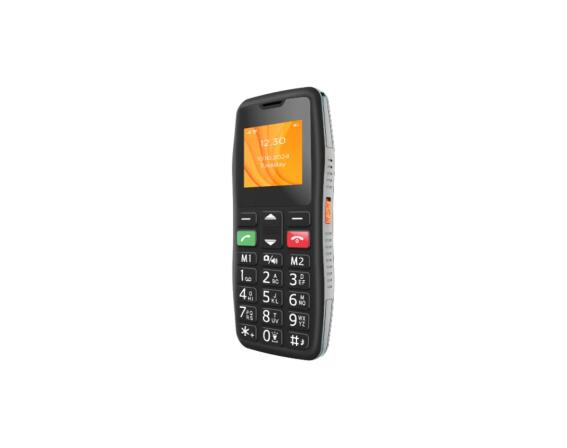 Egoboo Κινητό Απλής Χρήσης EasyCall 4G Black