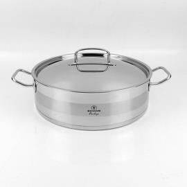 Human Κατσαρόλα Ημιχύτρα Ανοξείδωτη 28x9cm EC61BPSB28c Inox