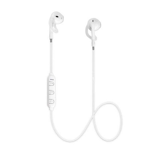 Ασύρματα Ακουστικά Bluetooth Χρώματος Λευκό Esperanza Sport Earphones EH187W