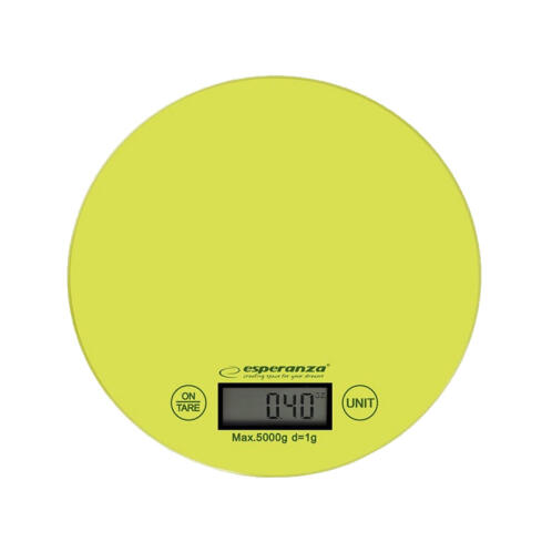 Esperanza Ψηφιακή Ζυγαριά Κουζίνας 5 Kg Χρώματος Πράσινο Mango EKS003G