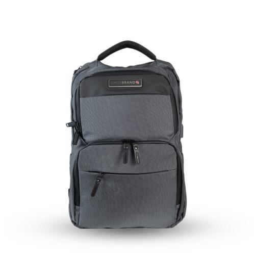 Swissbrand Σακίδιο πλάτης για laptop 15" Ely Dark Grey