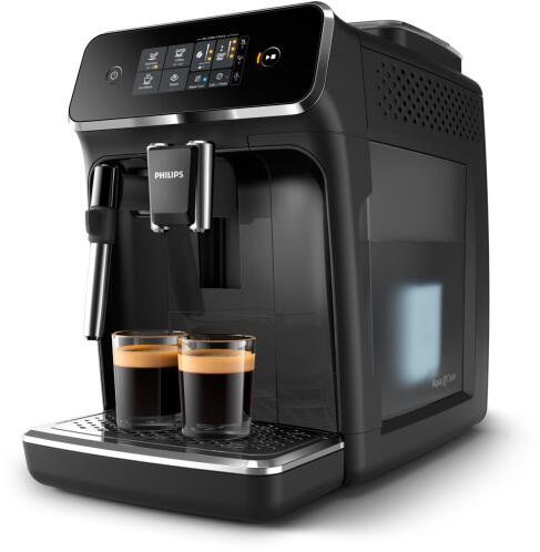 Philips EP2221/40 Αυτόματη Μηχανή Espresso 1500W Πίεσης 15bar με Μύλο Άλεσης Glossy Black
