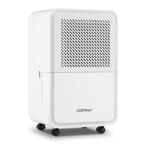 Costway ES10428DE-WH Αφυγραντήρας 210W 29x24x47cm Λευκό