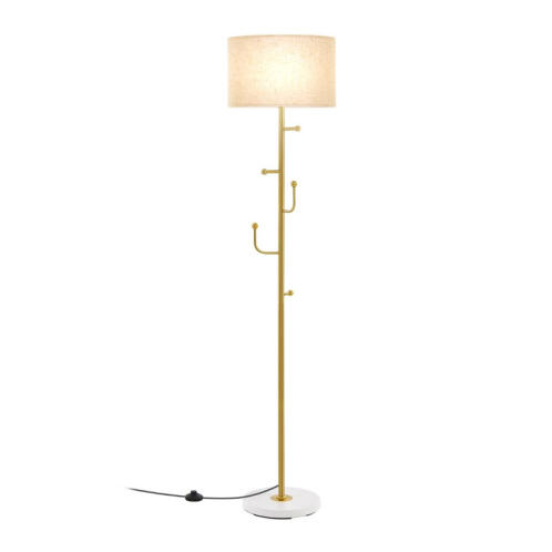 Costway Μεταλλικό Φωτιστικό Δαπέδου με 5 Γάντζους E27 40 W 29 x 166.5 cm Costway EU10121DE