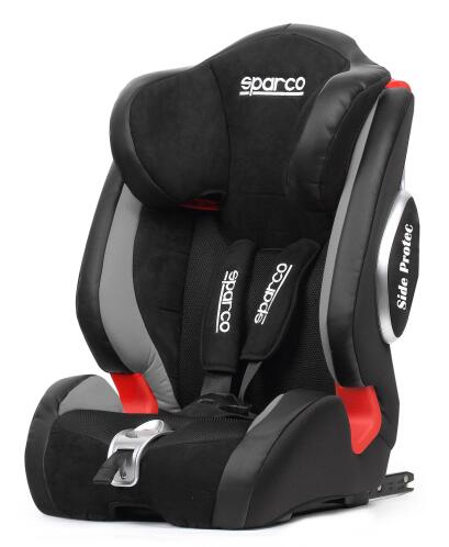 SPARCO Παιδικό Κάθισμα Αυτοκινήτου G123 με Isofix Black/Grey