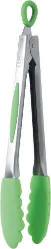 Mastrad Λαβίδα BBQ Σιλικόνης Πράσινη με Ανοξείδωτη Λαβή 26cm.