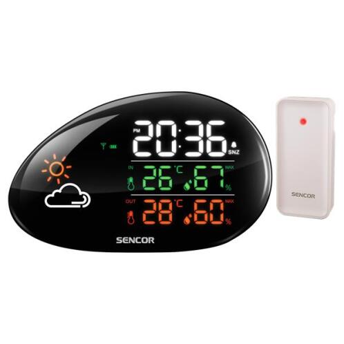 Sencor Μετεωρολογικός Σταθμός Μαύρο SWS 5200