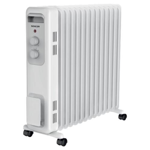 Sencor Καλοριφέρ Λαδιού με 13 φέτες 2500W SOH 3213WH με Θερμοστάτη