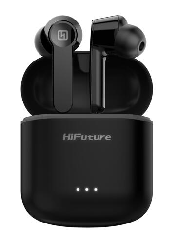 HIFUTURE Bluetooth Ακουστικά Ψείρες FlyBuds True Wireless Με Θήκη Φόρτισης Μαύρα