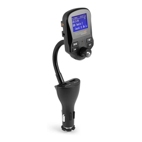 Συσκευή Bluetooth USB/SD MP3 FM DAB+ Transmitter και Φορτιστής Αυτοκινήτου Technaxx FMT1500BT