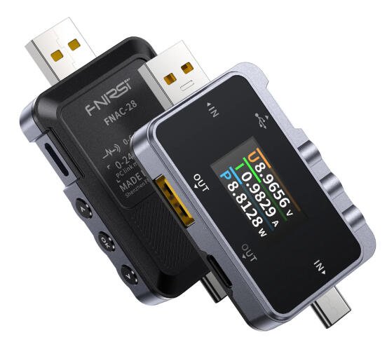 FNIRSI USB tester φόρτισης FNAC-28 USB & USB-C