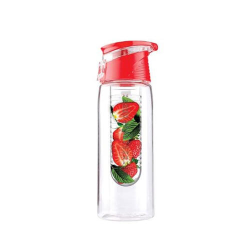 SPM Μπουκάλι Fruit Infuser Χρώματος Κόκκινο FruitSpout-RED