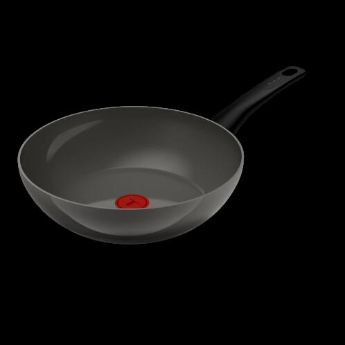 Tefal Renewal Κεραμικό αντικολλητικό τηγάνι wok 28εκ G0171902
